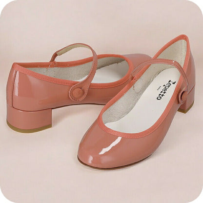 レペット メリージェーンシューズ ストラップ レディース ブランド Repetto V1413V コーラルピンク V1413V-670-38-5