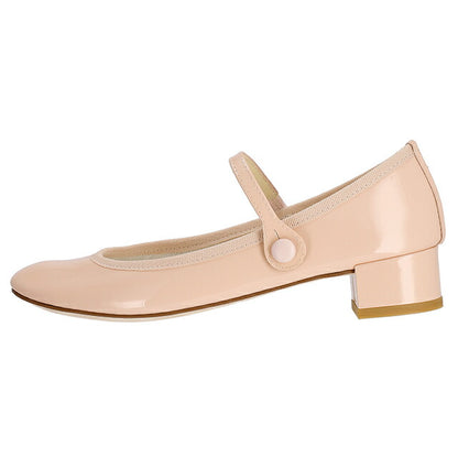 Repetto 正装鞋女式品牌 Repetto 皮革法国 V1413V 899 粉色鞋