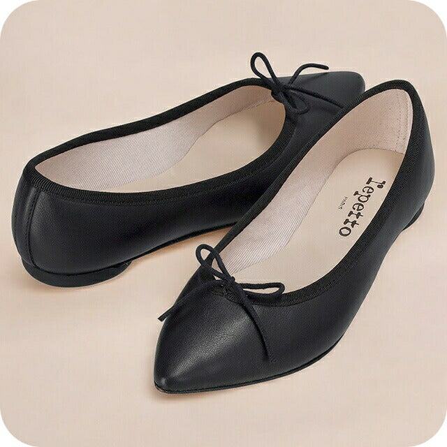 レペット バレエシューズ レディース ブランド Repetto V1556VE ブラック V1556VE-410-38-5