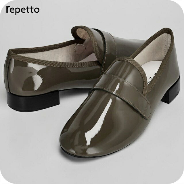 レペット ドレスシューズ レディース ブランド Repetto FRANCE V1792VLUX 1188 オリーブ シューズ