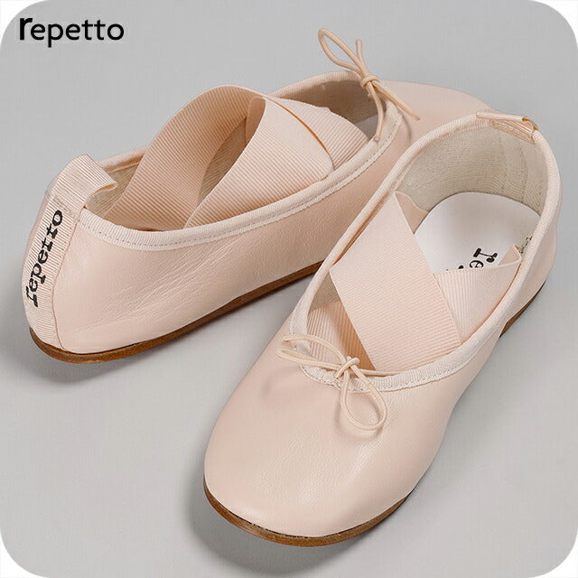 Repetto 正装鞋女式品牌 Repetto 皮革法国 V4165MT 899 粉色鞋子