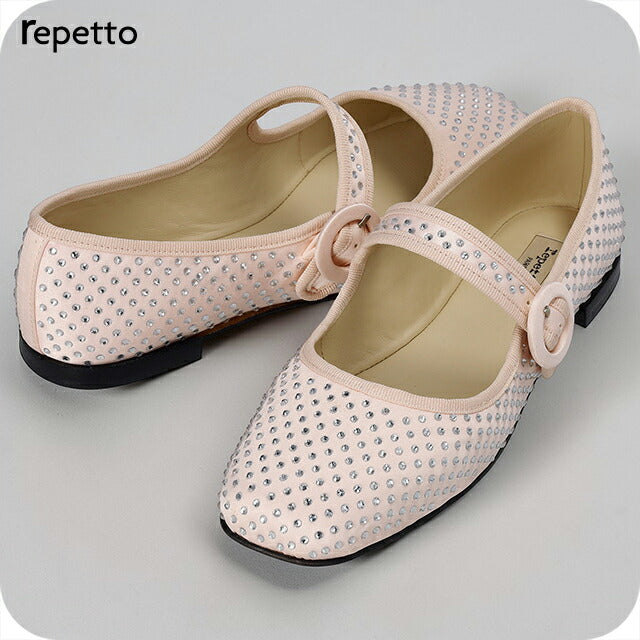 Repetto 正装鞋女式品牌 Repetto 皮革 V4194SATSTD 899 粉色鞋子