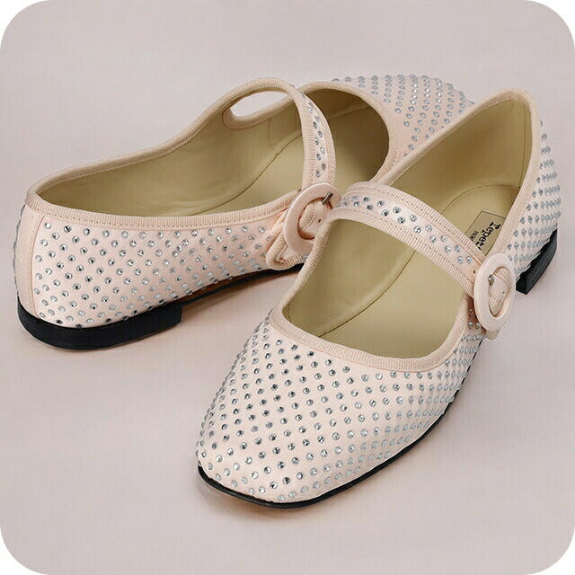 レペット メリージェーンシューズ ストラップ レディース ブランド Repetto レザー V4194SATSTD ピンク V4194SATSTD-899-38-5