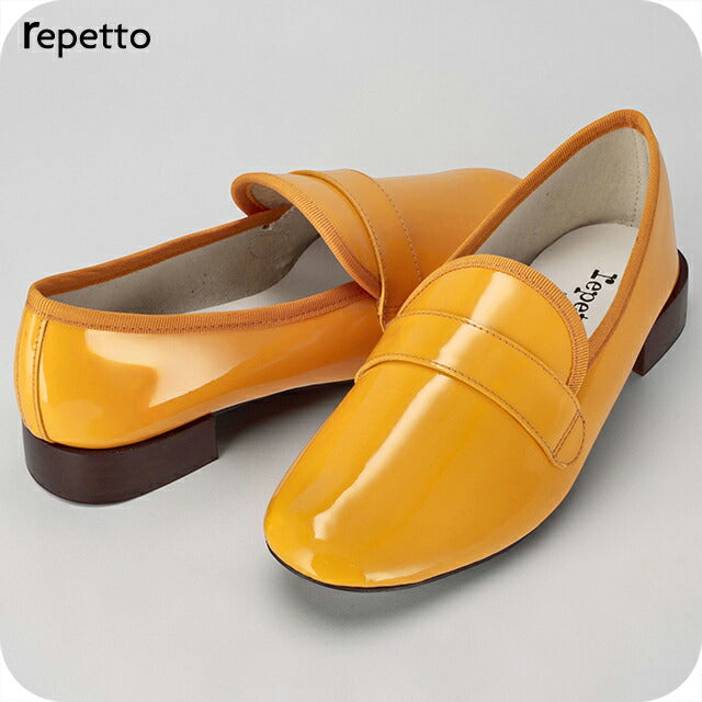 レペット ドレスシューズ レディース ブランド Repetto レザー FRANCE V829V 1460 イエロー シューズ