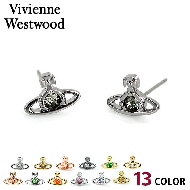 ヴィヴィアン ウエストウッド ピアス メンズ レディース ブランド Vivienne Westwood NANO SOLITAIRE スタッド 両耳用 62010037 選べるモデル VI-62010037