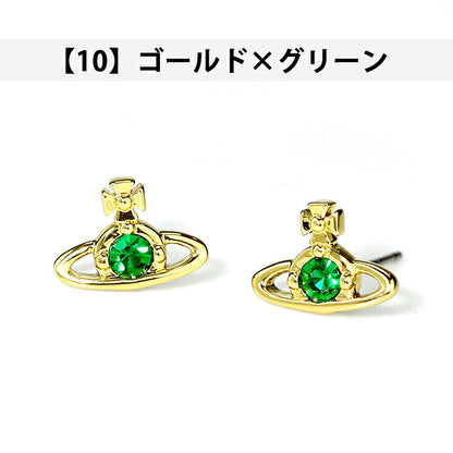 ヴィヴィアン ウエストウッド ピアス メンズ レディース ブランド Vivienne Westwood NANO SOLITAIRE スタッド 両耳用 62010037 選べるモデル VI-62010037