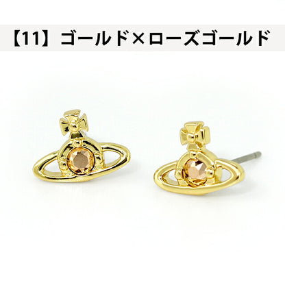 ヴィヴィアン ウエストウッド ピアス メンズ レディース ブランド Vivienne Westwood NANO SOLITAIRE スタッド 両耳用 62010037 選べるモデル VI-62010037