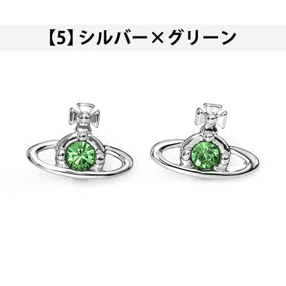 ヴィヴィアン ウエストウッド ピアス メンズ レディース ブランド Vivienne Westwood NANO SOLITAIRE スタッド 両耳用 62010037 選べるモデル VI-62010037