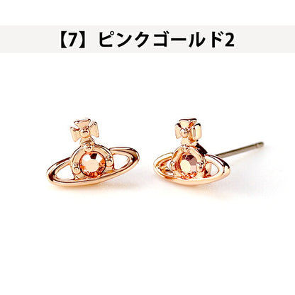 ヴィヴィアン ウエストウッド ピアス メンズ レディース ブランド Vivienne Westwood NANO SOLITAIRE スタッド 両耳用 62010037 選べるモデル VI-62010037