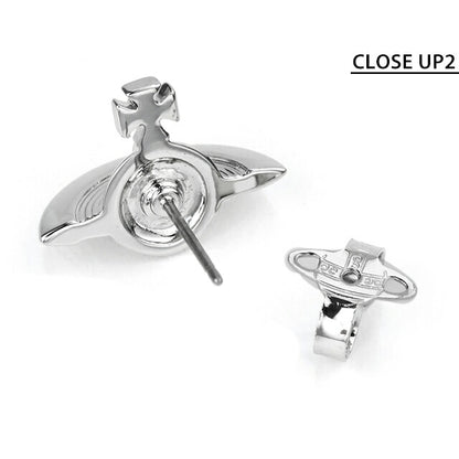 ヴィヴィアン ウエストウッド ピアス レディース ブランド Vivienne Westwood ロゴ スタッド 両耳用 アクセサリー ビビアン 選べるモデル VI-62010038