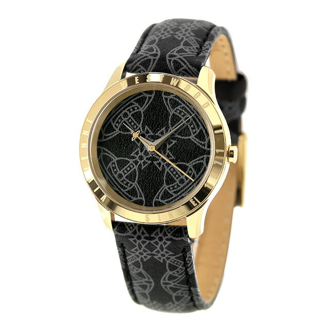 【新品】ヴィヴィアン ウエストウッド Vivienne Westwood 腕時計 レディース VV268GDBK Berkeley クォーツ 電池式 ブラックxブラック アナログ表示 VV268GDBK ｜ ヴィヴィアン ウエストウッド(Vivienne Westwood