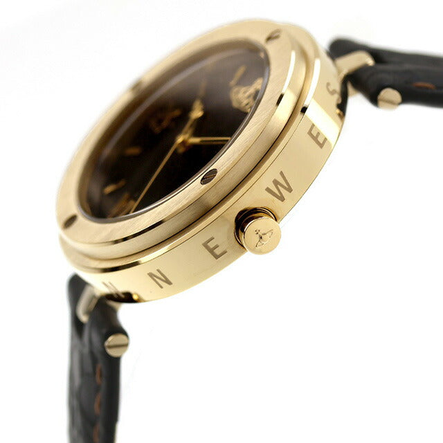 【新品】ヴィヴィアン ウエストウッド Vivienne Westwood 腕時計 レディース VV287BKBK ホワイトホール The Whitehall クォーツ 電池式 ブラックxブラック アナログ表示 VV287BKBK ｜ ヴィヴィアン ウエストウッド(Vivienne Westwood
