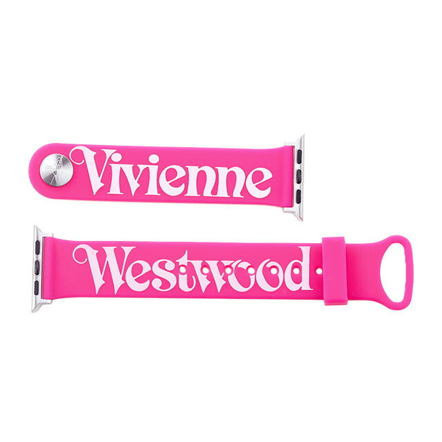 Vivienne Westwood - ヴィヴィアンウエストウッド アップルウォッチ 交換バンド ベルト　ピンク　VNS Vivienne Westwood 腕時計 「Vivienne Westwood/ヴィヴィアン