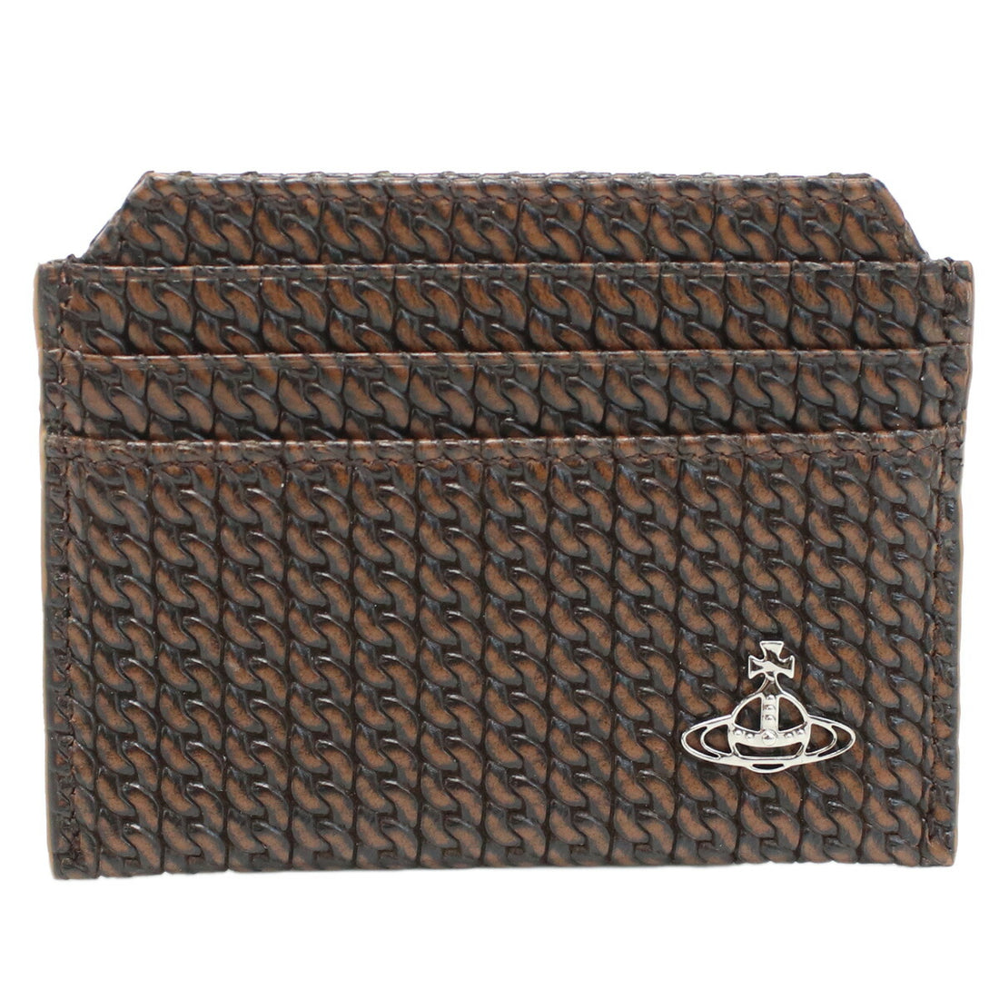 ヴィヴィアン・ウエストウッド カードケース ユニセックス レザー イタリア 51110022 BROWN ブラウン系 財布 VWW51110022011