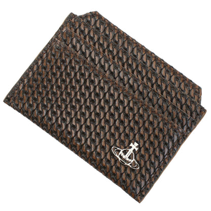 ヴィヴィアン・ウエストウッド カードケース ユニセックス レザー イタリア 51110022 BROWN ブラウン系 財布 VWW51110022011