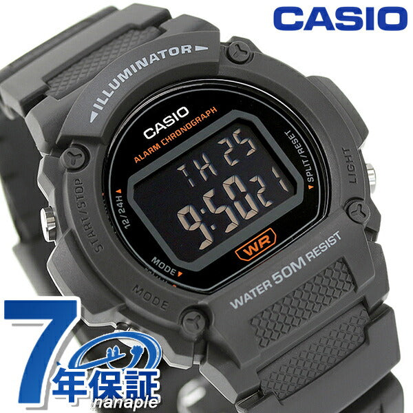 カシオ CASIO チプカシ チープカシオ 腕時計 海外モデル メンズ レディース 時計 W-219H-8BVDF ブラック グレー W-219H-8BVDF