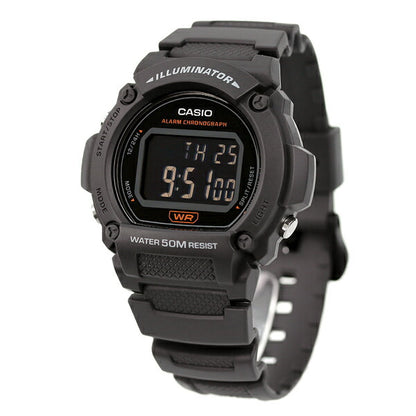 カシオ CASIO チプカシ チープカシオ 腕時計 海外モデル メンズ レディース 時計 W-219H-8BVDF ブラック グレー W-219H-8BVDF