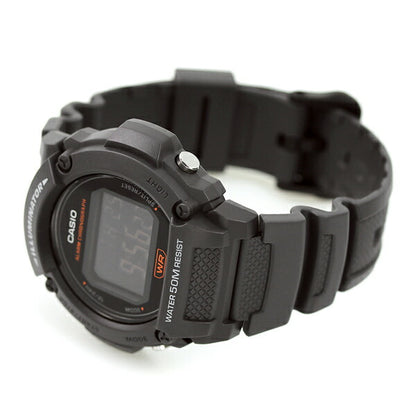 カシオ CASIO チプカシ チープカシオ 腕時計 海外モデル メンズ レディース 時計 W-219H-8BVDF ブラック グレー W-219H-8BVDF