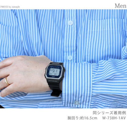 W-738H-1AVDF ｜ カシオ チープカシオ STANDARD クォーツ 電池式