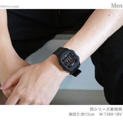 W-738H-1BVDF ｜ カシオ チープカシオ STANDARD クォーツ 電池式