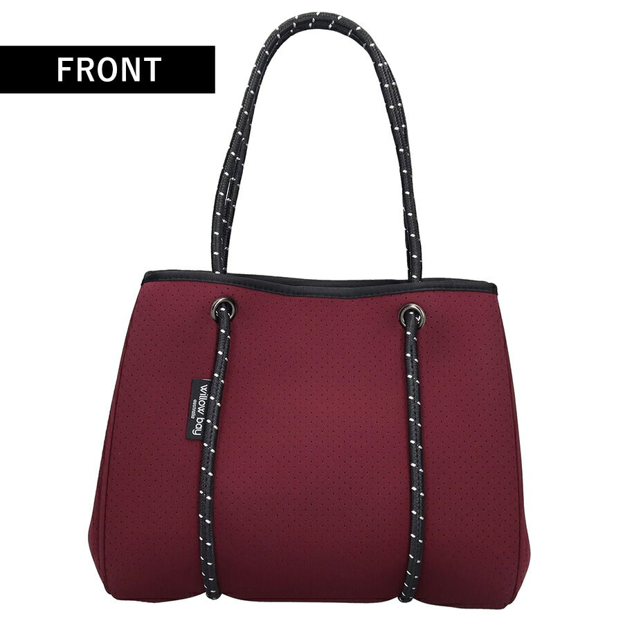 ウィローベイ トートバッグ レディース ブランド WILLOWBAY DAYDREAMER MINI マザーズバッグ ポーチ付き 1086 BURGUNDY バッグ WB-1086
