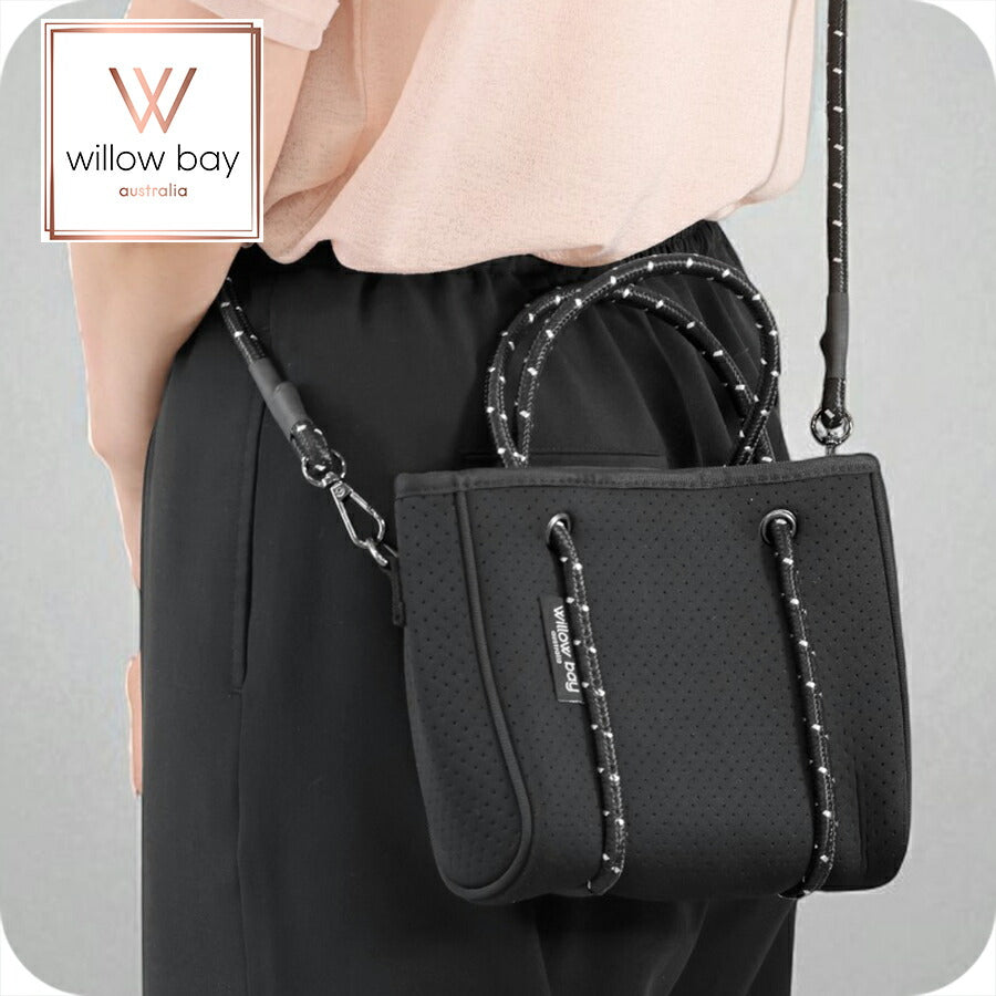 ウィローベイ ショルダーバッグ レディース ブランド WILLOWBAY DAYDREAMER TINY クロスボディ 2WAY 1090 BLACK バッグ WB-1090