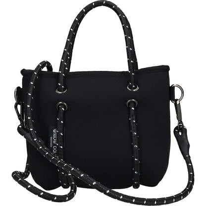 ウィローベイ ショルダーバッグ レディース ブランド WILLOWBAY ブティックタイニー マザーズバッグ  2WAY BLACK WB-1170