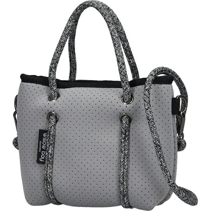 ウィローベイ ショルダーバッグ レディース ブランド WILLOWBAY ブティックタイニー マザーズバッグ  2WAY PEBBLE GREY WB-9700
