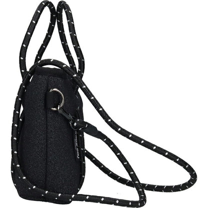 ウィローベイ ショルダーバッグ レディース ブランド WILLOWBAY ブティックタイニー マザーズバッグ  2WAY BLACK DENIM WB-9701