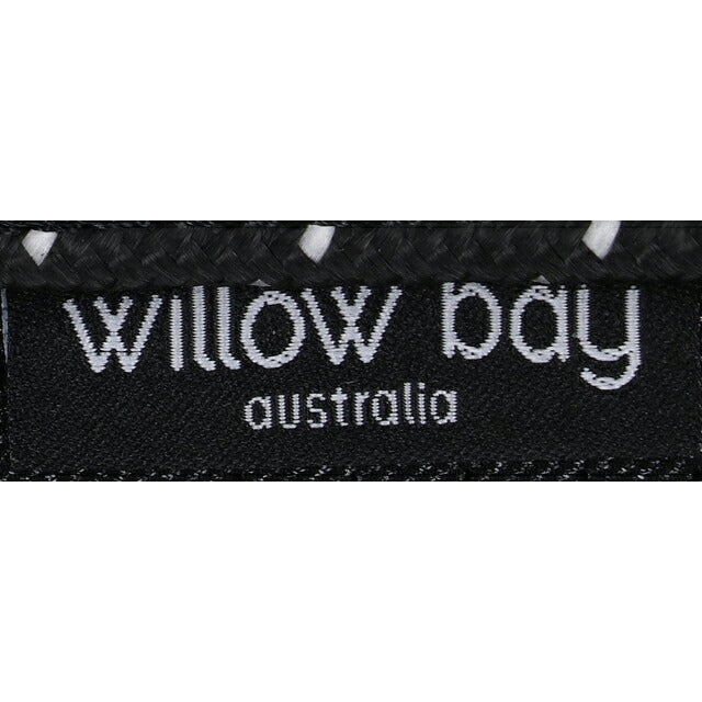 ウィローベイ ショルダーバッグ レディース ブランド WILLOWBAY ブティックタイニー マザーズバッグ  2WAY BLACK DENIM WB-9701