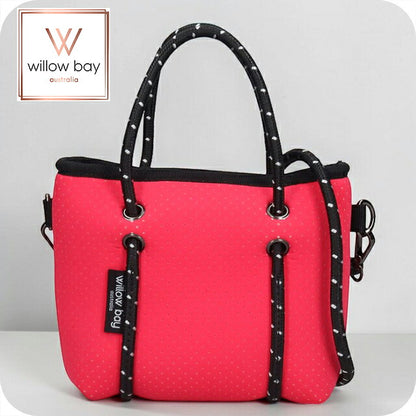 ウィローベイ ショルダーバッグ レディース ブランド WILLOWBAY ブティックタイニー マザーズバッグ  2WAY FUCHSIA PINK WB-9704