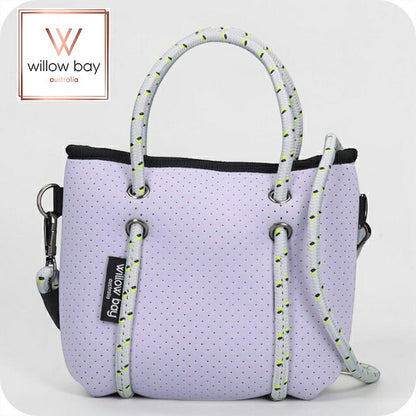 ウィローベイ ショルダーバッグ レディース ブランド WILLOWBAY ブティックタイニー マザーズバッグ  2WAY LAVENDER MIST WB-9705