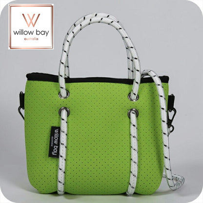 ウィローベイ ショルダーバッグ レディース ブランド WILLOWBAY ブティックタイニー マザーズバッグ  2WAY LIME WB-9707