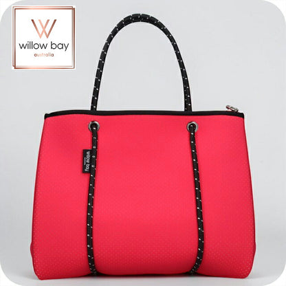 ウィローベイ トートバッグ レディース ブランド WILLOWBAY デイドリーマーウィズジップクロージャーフルサイズ マザーズバッグ  FUCHSIA PINK WB-9719