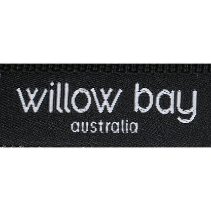 ウィローベイ ショルダーバッグ レディース ブランド WILLOWBAY ラージクロスボディバッグウィズロープ クロスボディ BLACK DENIM WB-9722