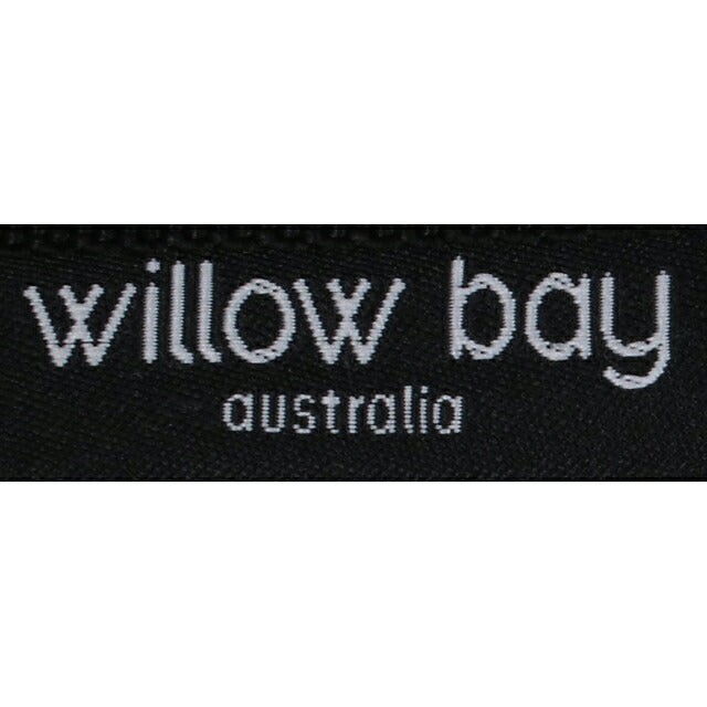 ウィローベイ ショルダーバッグ レディース ブランド WILLOWBAY ラージクロスボディバッグウィズロープ クロスボディ BLACK WB-9723