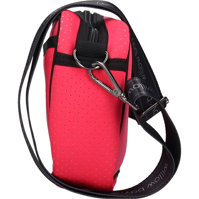 ウィローベイ ショルダーバッグ レディース ブランド WILLOWBAY ラージクロスボディバッグウィズロープ クロスボディ FUCHSIA PINK WB-9725