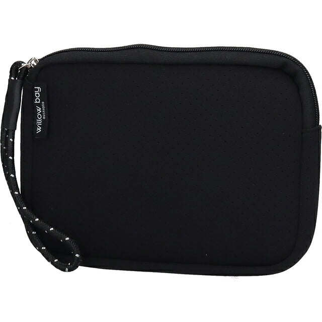 ウィローベイ ポーチ レディース ブランド WILLOWBAY リストレットクラッチ クラッチバッグ BLACK WB-9729