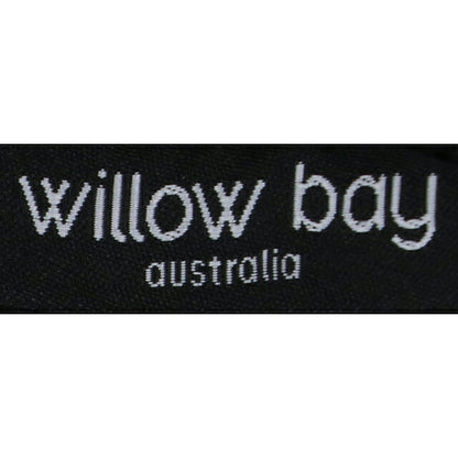 ウィローベイ ポーチ レディース ブランド WILLOWBAY リストレットクラッチ クラッチバッグ BLACK WB-9729