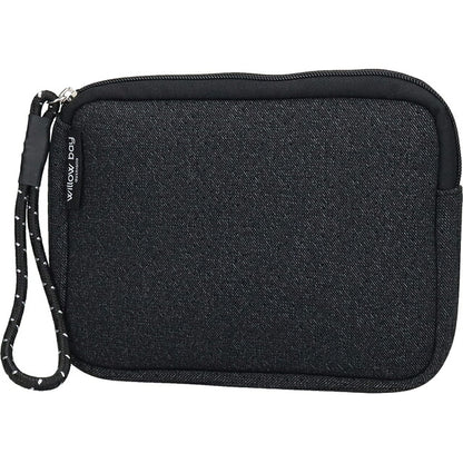 ウィローベイ ポーチ レディース ブランド WILLOWBAY リストレットクラッチ クラッチバッグ BLACK DENIM WB-9731