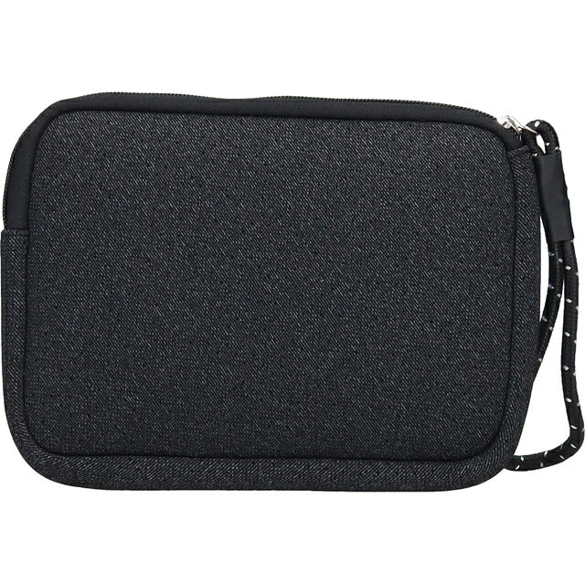 ウィローベイ ポーチ レディース ブランド WILLOWBAY リストレットクラッチ クラッチバッグ BLACK DENIM WB-9731