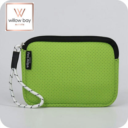 ウィローベイ ポーチ レディース ブランド WILLOWBAY リストレットクラッチ クラッチバッグ LIME WB-9735