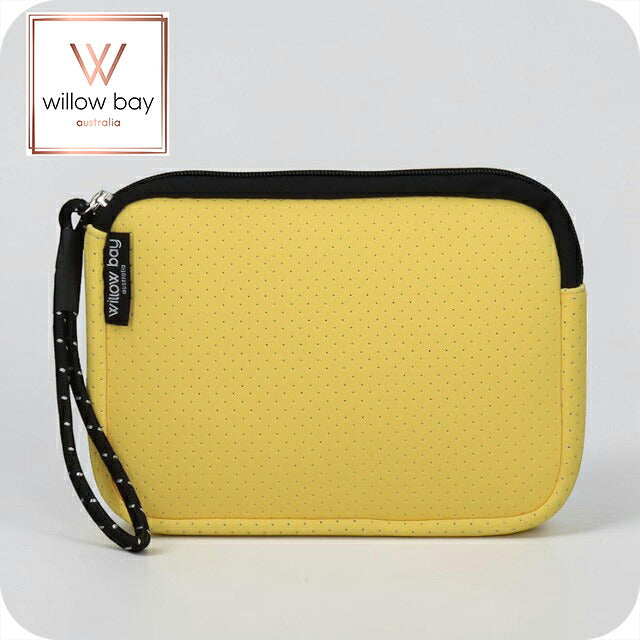 ウィローベイ ポーチ レディース ブランド WILLOWBAY リストレットクラッチ クラッチバッグ LEMON WB-9736