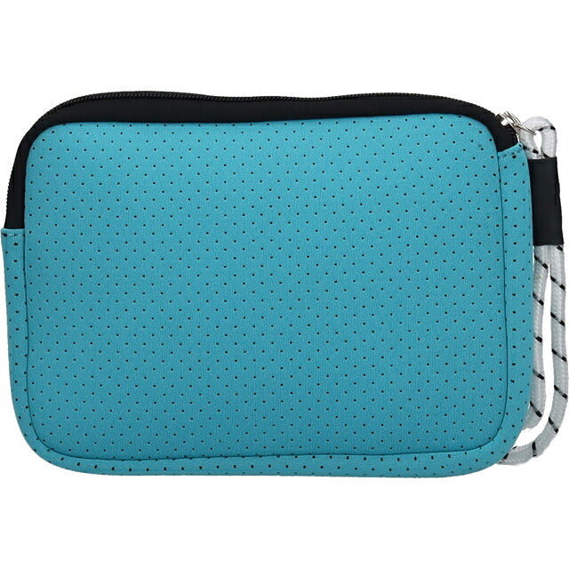 ウィローベイ ポーチ レディース ブランド WILLOWBAY リストレットクラッチ クラッチバッグ AQUA WB-9738