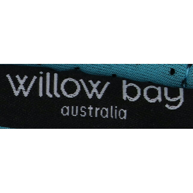 ウィローベイ ポーチ レディース ブランド WILLOWBAY リストレットクラッチ クラッチバッグ AQUA WB-9738