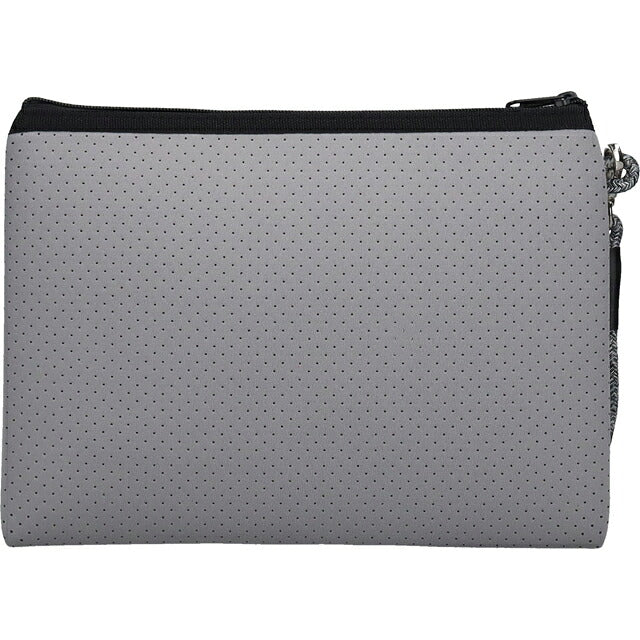 ウィローベイ ポーチ レディース ブランド WILLOWBAY ウィローベイラージブティックポーチ クラッチバッグ PEBBLE GREY WB-9740
