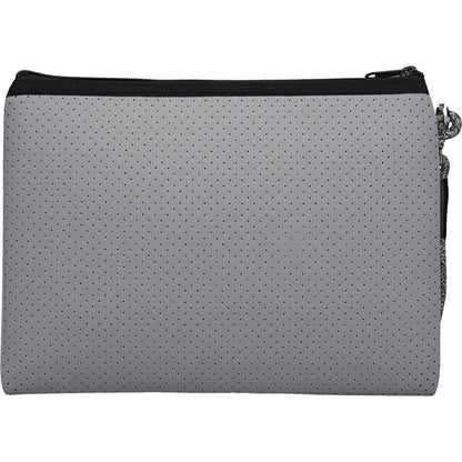 ウィローベイ ポーチ レディース ブランド WILLOWBAY ウィローベイラージブティックポーチ クラッチバッグ PEBBLE GREY WB-9740