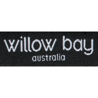 ウィローベイ ポーチ レディース ブランド WILLOWBAY ウィローベイラージブティックポーチ クラッチバッグ BLACK DENIM WB-9741