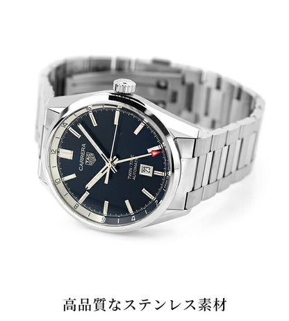 WBN201A.BA0640 | TAG Heuer Carrera Caliber 7 Twin Time Date Automatic Winding