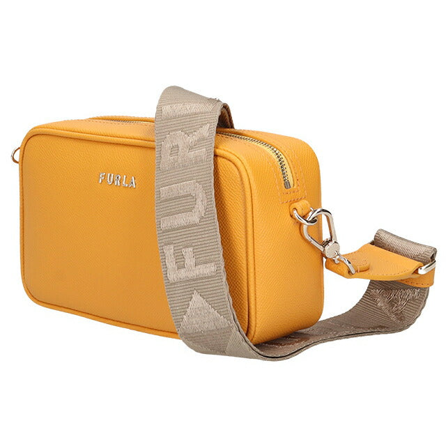 フルラ ショルダーバッグ レディース ブランド CLASSIC レザー WE00600-2965S RADIANT YELLOW+TORTORA バッグ WE00600-2965S